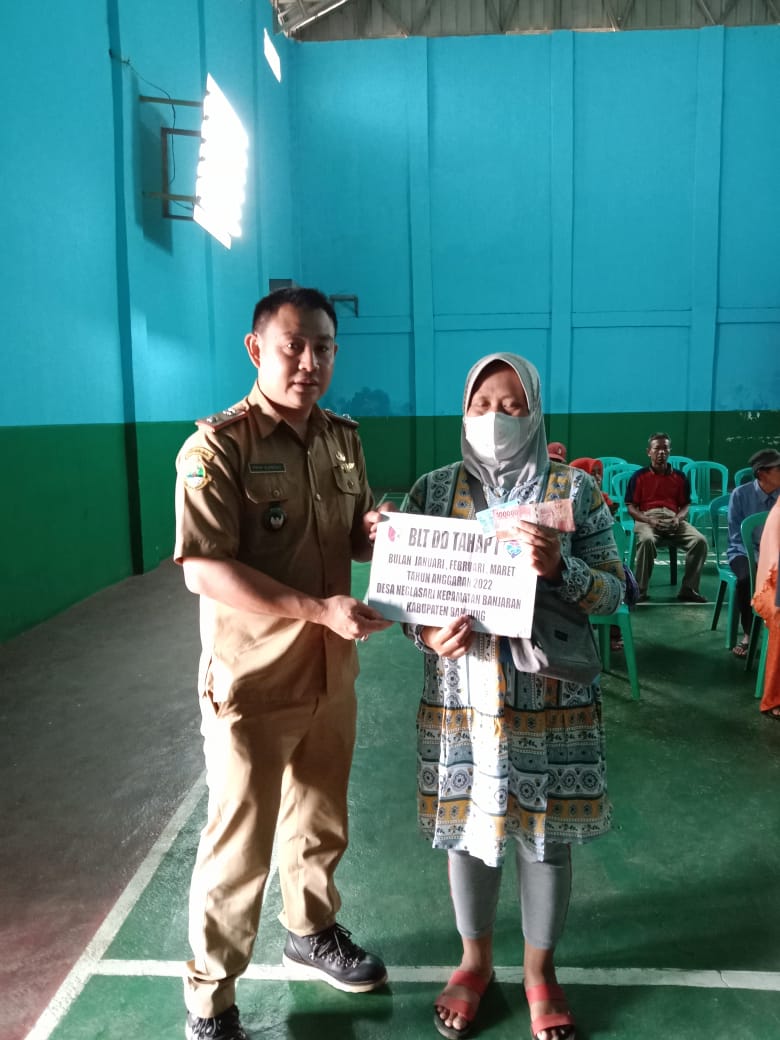 KEGIATAN PENYALURAN BANTUAN LANGSUNG TUNAI (BLT) DANA DESA TAHUN 2022 TAHAP I